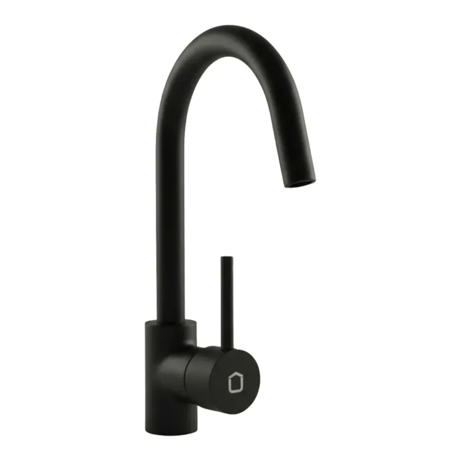 Principal Monocomando Cocina Mesada Negro UHome 700000005BK - Imagen 1