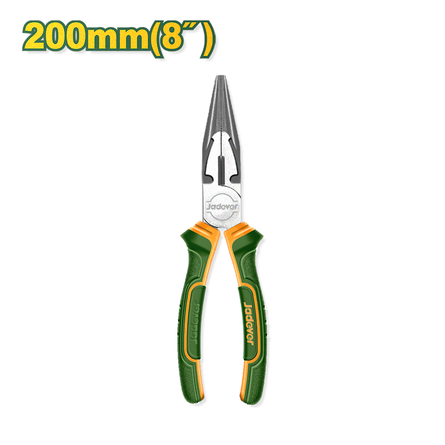 Principal Alicate 8" Punta Larga Jadever JDPL2C08 - Imagen 1