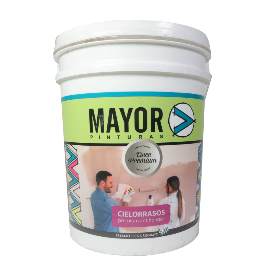 Principal Cielorasos Antihongos 4 Lt Mayor Pinturas - Imagen 1