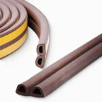 Burlete PVC Marron Rollo 6mt Tipo D Highpower - Imagen 2