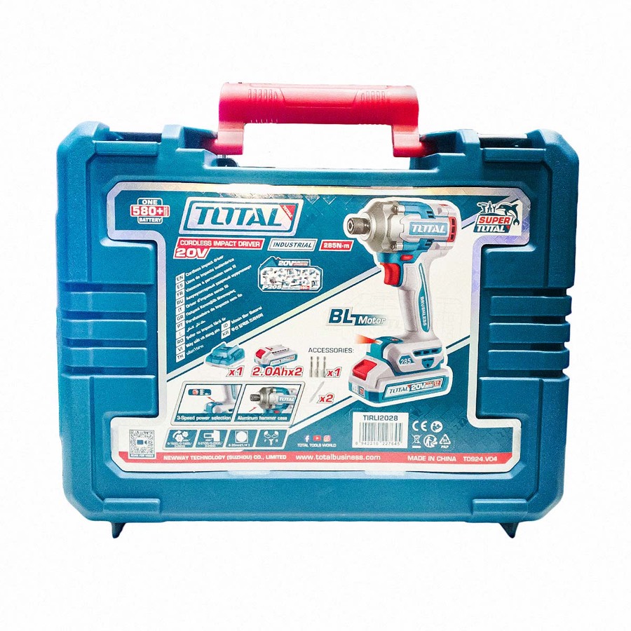 Principal Atornillador Impacto 285N BL Completo TOTAL - Imagen 1