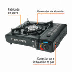 Anafe estufa portátil de gas TRUPER - Imagen 3