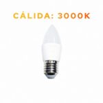 Lámpara LED WELLMAX tipo vela 6W cálida E27 - Imagen 2