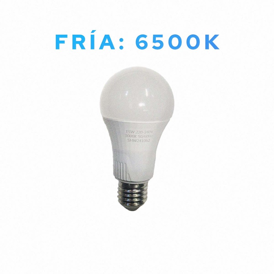 2 Lampara LED WELLMAX 15w Fria - Imagen 1