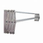 Tendedero aluminio de pared 1m MOR - Imagen 2
