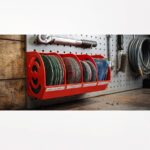Soporte organizador de plástico para discos de 125mm/ 5" - Imagen 5