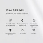 Filamento SunLu PLA+2.0 1kg - Imagen 2