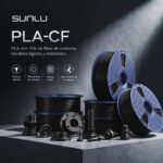 Filamento SunLu PLA Fibra de Carbono 1kg - Imagen 3